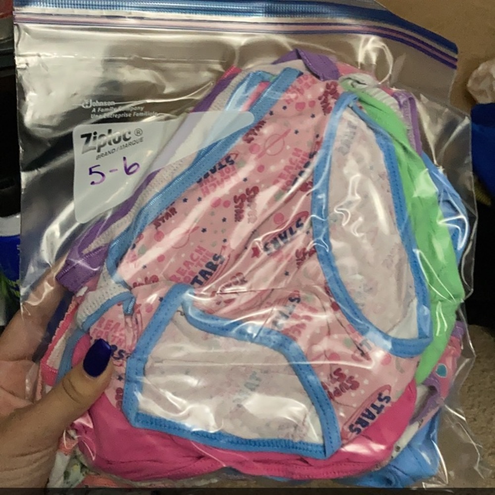 Girls underwear size 5-6